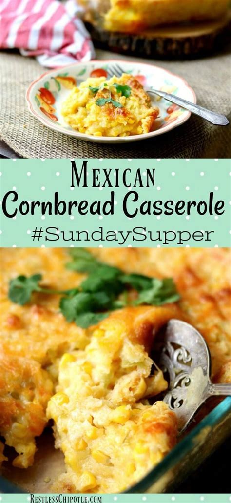 Grits are usually a bigger grind than cornmeal. Cornbread Casserole Recipe with a Tex-Mex Twist | Mexican ...