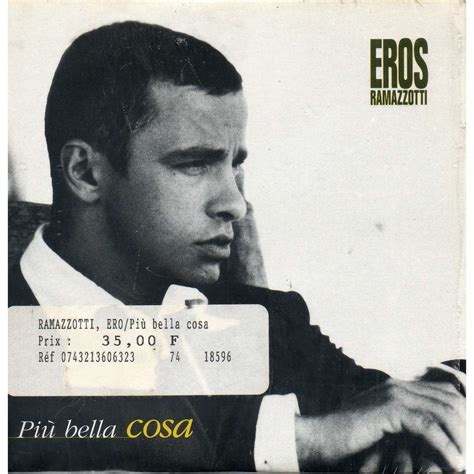 Ricordi la volta che ti cantai fu subito brivido sã¬ ti dico. Piu bella cosa / un cuore con le ali by Eros Ramazzotti ...