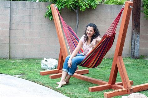 Wood hammock chair stand diy bemynt com. Easy DIY Hammock Stand Using 3 Tools - Full Tutorial ...