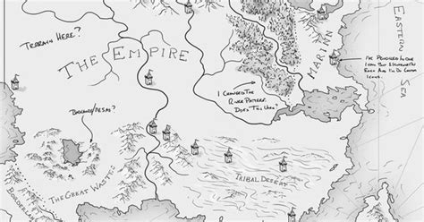 I cheated a little on the academy itself, adding a touch of green for the grass, and a variety of desaturated browns and reds for the roofs. Mapping An Ember in the Ashes | Ash and Sketches
