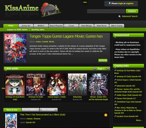 I wonder why i didn't find this anime earlier, but then again i found it when the most anticipated movie is not yet release internationally. 1. Kissanime.ru