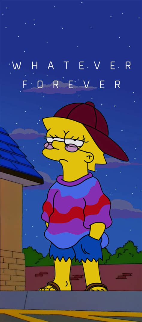 Maybe you would like to learn more about one of these? Lisa Simpson Whatever Forever Vaporwave [1584x698 ...