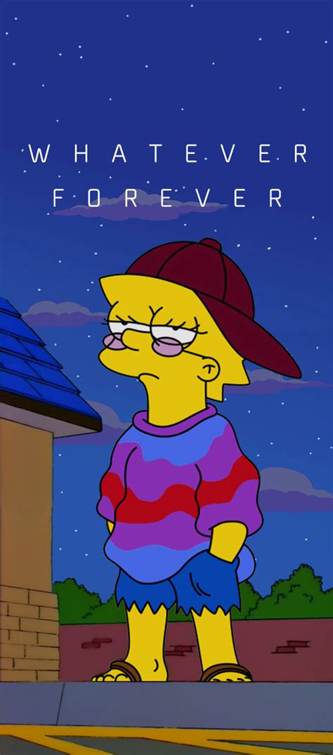 Collection by jade justice • last updated 9 days ago. Lisa Simpson Whatever Forever Vaporwave [1584x698 ...