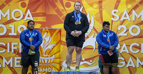 Laurel hubbard is both a formidable weightlifter and a fiendish human conundrum. Samoa Observer | Sipaia claims gold, Stowers not at her best