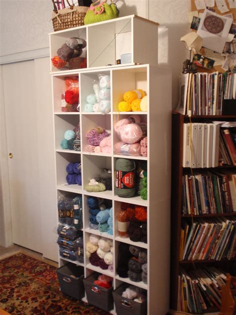 Whether you have a full craft room, a closet, or just a bit of floor space, here's how to get your craft supplies organized! Finally got yarn organized | Craft room, Craft room ...