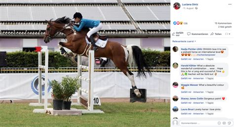 Luciana diniz shares her personal life experiences as a person, a woman and as an olympic show jumper welcome to this great opportunity to become ambassadors of my brand. Zwei neue Talente für Luciana Diniz