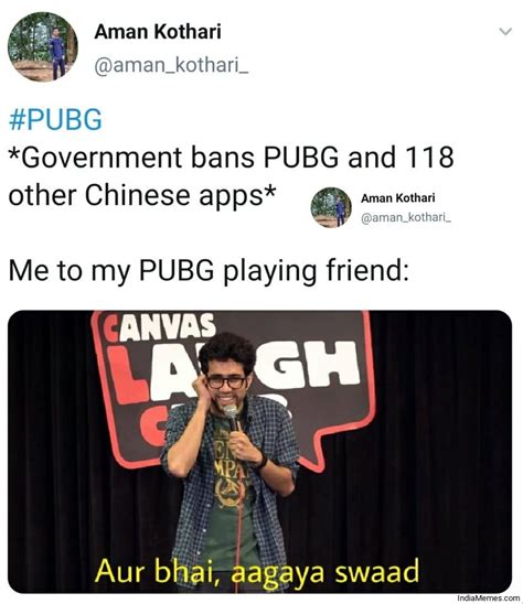 Official instagram page of garena free fire india. PUBG Ban Memes in Hindi - IndiaMemes.com