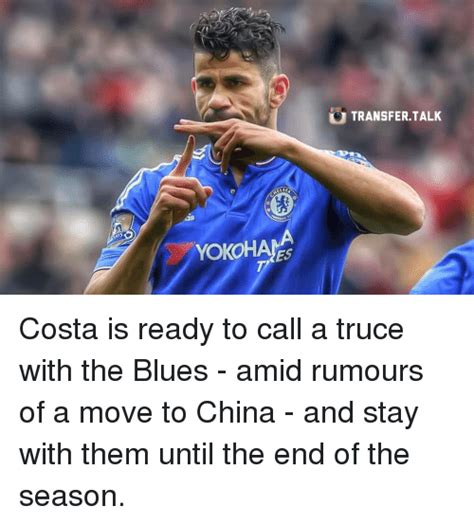 A way of describing cultural information being shared. YOKOHA ES TRANSFER TALK Costa Is Ready to Call a Truce ...