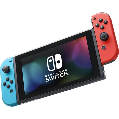 Plus, get the latest games and news on the official nintendo site. Nintendo Switch with Neon Blue and Red Controllers ...