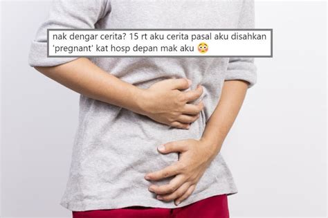 Ketika mengalami sakit perut, seseorang dapat merasakan kram sakit perut sering kali dipicu oleh gangguan pada organ di dalam perut, yaitu lambung, hati, empedu, pankreas, limpa, usus, dan ginjal. "Awak ada rasa menyesal tak?" - Belum bersuami, pelajar ...