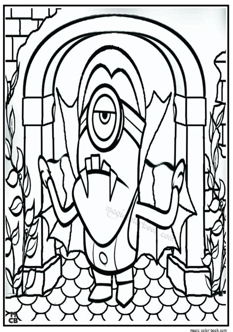 Free printable minions halloween coloring pages for kids of all ages. Minion Halloween Coloring Pages at GetColorings.com | Free printable colorings pages to print ...