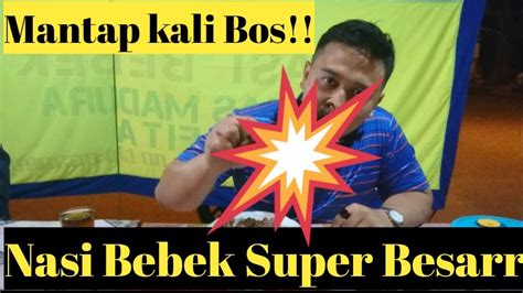 Di madura terdapat olahan nasi bebek khas madura yang sudah sangat terkenal akan kelezatannya di kalangan penduduk lokal. nasi bebek mas ali khas madura di Kota bandung - YouTube