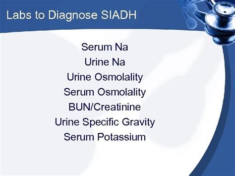 Syndrome of inappropriate antidiuretic hormone (siadh) is characterized by excessive free water retention and impaired water excretion, leading to dilutional hyponatremia. Nursing Management of DI and SIADH April 24