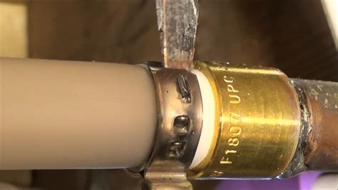 Continue to maintain the pressure of the caliper and operate the clamp back and forth until it can be removed. Removing PEX Cinch Clamps With Just A Screw Driver! - YouTube