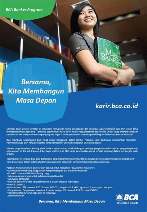 With access to the world's largest network of teachers and flexible advertising and training tools suited to every budget, we can source: Pengalaman Mengikuti Tes BCA Banker Program ~ ENG-FORMASI ID