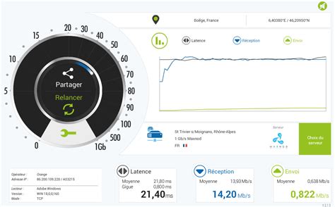 Le test de débit effectue en quelques minutes un diagnostic de votre connexion internet, quel que soit le type de réseau que vous utilisez : Tester sa connexion Internet