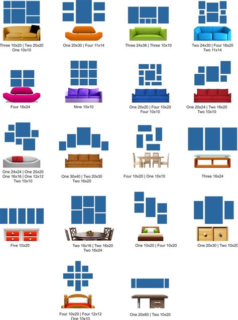 Check that all rolls are undamaged and that the numbers and letters are the same for each roll of this design. Framed Art Layout Multi Panel Canvas Options in 2019 ...