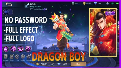 ❤ get the best superman logo wallpaper desktop on wallpaperset. Chou Dragon Boy Skin Scripts Full Effect + Logo - YouTube