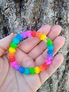 Gumdrop Bracelet Rubber Band Rainbow Loom Kid Gift Child Etsy