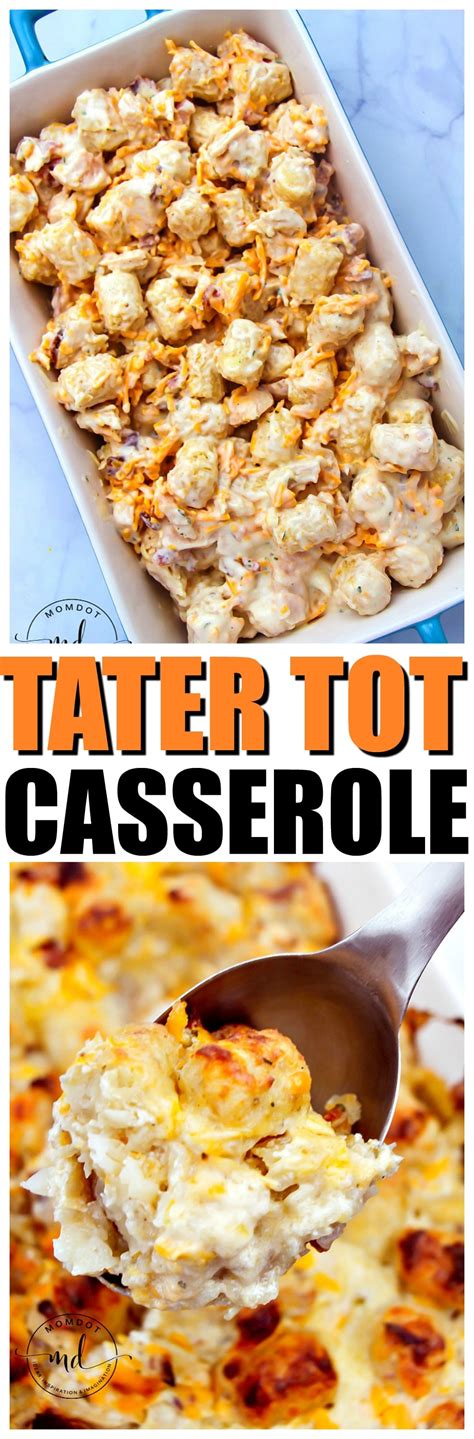 Let's just take a moment to thank food for being so awesome. Tater Tot Casserole | Cheesy Chicken Recipe