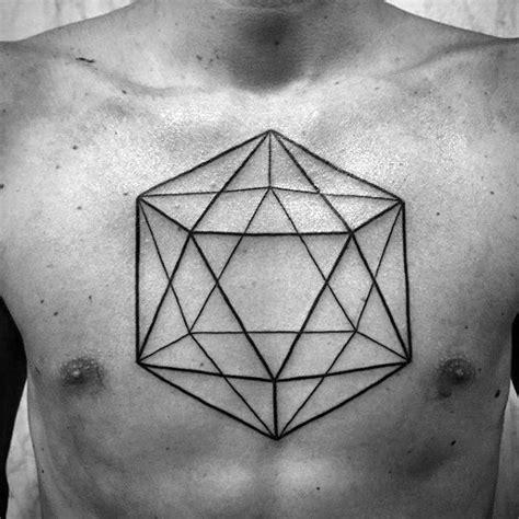 Dragon tattoos embody a variety of virtues and wearing this tattoo design means that the wearer identifies with how the two forces seem to balance and. 30 Icosahedron Tattoo Designs For Men - Geometric Shape Ink Ideas