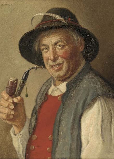 Das dazugehörigen restaurant ludwigs bietet ihnen geschmackvolle, bayerische küche und lädt sie im innenbereich ins stilvoll und modern gestaltete interieur ein. Kohrl Ludwig | A Tyrolean pipe smoker | MutualArt