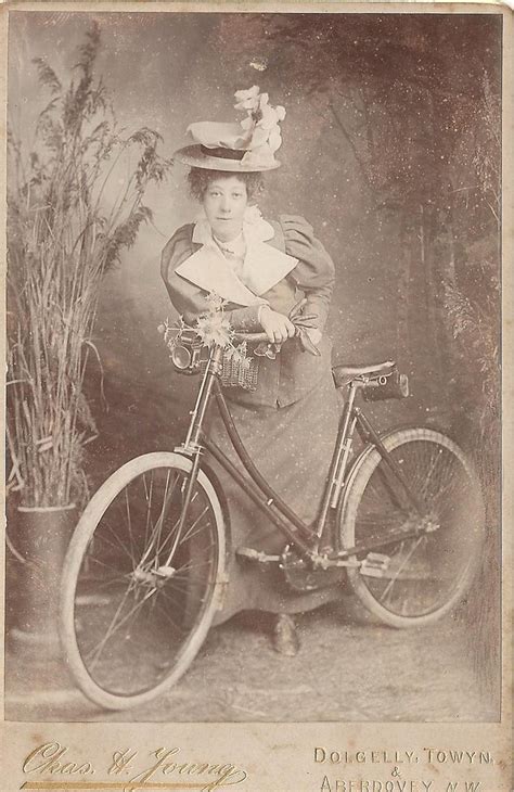 Vintage Photos of Ladies with Bicycles ~ Vintage Everyday