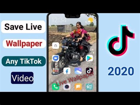 A cinemagraph is a new way of creating live photos. How to use tiktok Video As a Live Wallpaper | Tiktok ka ...