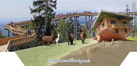 Das ist echt verrückt.in diesem haus, das völlig auf dem kopf bzw. WaldWipfelWeg und "Haus am Kopf" › Urlaub in Niederbayern