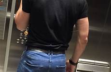 butt jeans men sexy hot bubble male ass guys mens spanking athletic looking choose board blue