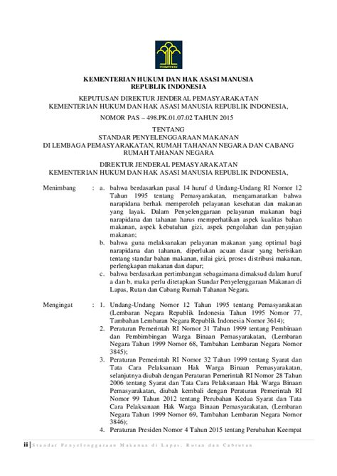 Hidupkan komputer dengan menekan tombol power on. (PDF) STANDAR PENYELENGGARAAN MAKANAN DI LAPAS RUTAN DAN ...