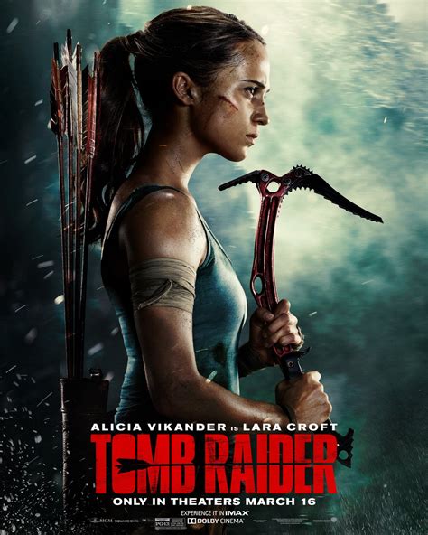 Well you're in luck, because here they come. Lara Croft Gears Up in New Tomb Raider Posters