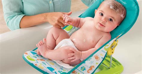 Push in footrest bars and fold upwards (figure e). Summer Infant Deluxe Baby Bather ONLY $10.99 - Hip2Save