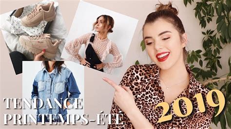 Voir plus d'idées sur le thème tendances printemps. TENDANCE PRINTEMPS-ÉTÉ 2019 | Laura Glam'More - YouTube