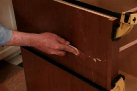 Do you want to save money and learn how to fix a kitchen cabinet easily? How to repair damaged kitchen cabinets. #diy | Kitchen ...