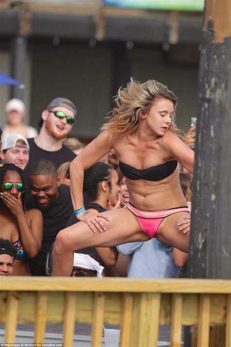 Wild moments in daytona beach bash party | college spring break 2019. Miami police face off with Spring Break college students ...