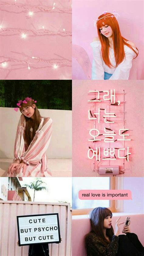 Check spelling or type a new query. pink aesthetic wallpaper ☆ lisa of blackpink | Seni ...