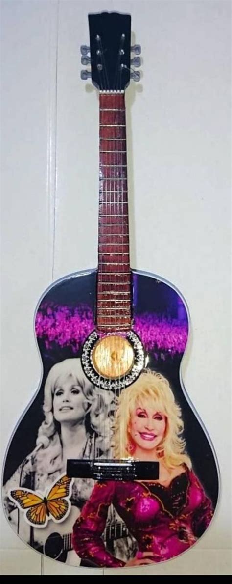 Dolly parton 11x17 print spruce up your house with a cute print of the queen of country herself, dolly parton. Dolly Parton 10 Miniature Guitar | Etsy in 2020 ...