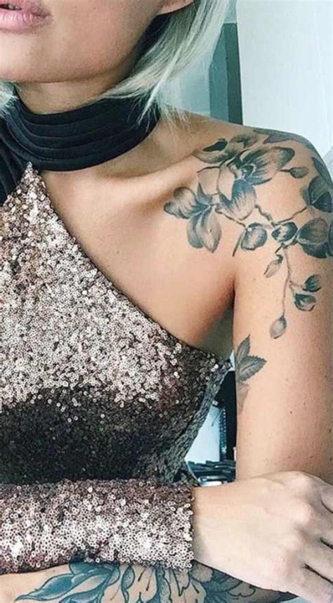 As with any tattoo, the meaning can be unique to you but generally waves can symbolize a love of the ocean, connection to the sea, or they can be about overcoming your troubles. Unique Flower Shoulder Tattoo Ideas - Full Arm Sleeve ...