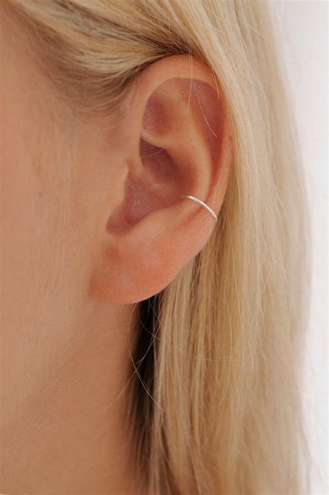 The lower part is commonly called the inner conch, while the upper part is known as the outer conch. Silver Conch Piercing Gold Conch hoop Conch Hoop | Etsy