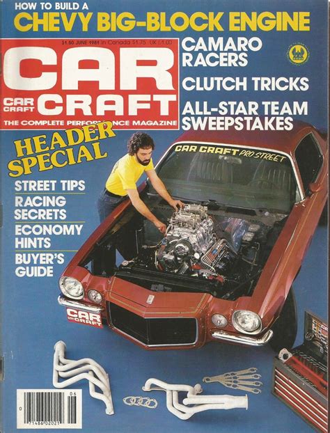 Carcraft magazine offers authoritative tips on products, related events and techniques for rebuilding muscle cars and street rods built from the. CAR CRAFT 1981 JUNE - BADDEST CAMAROS EVER, RX-7 - 1980 ...