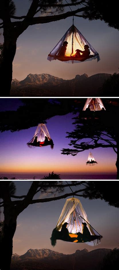 Romantic camping ideas for couples to try. exPress-o: Romantic Tree Camping In Germany