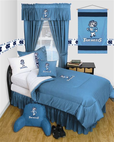 These names consist of three parts: North Carolina Tarheels UNC Dorm Bedding Comforter Set | eBay