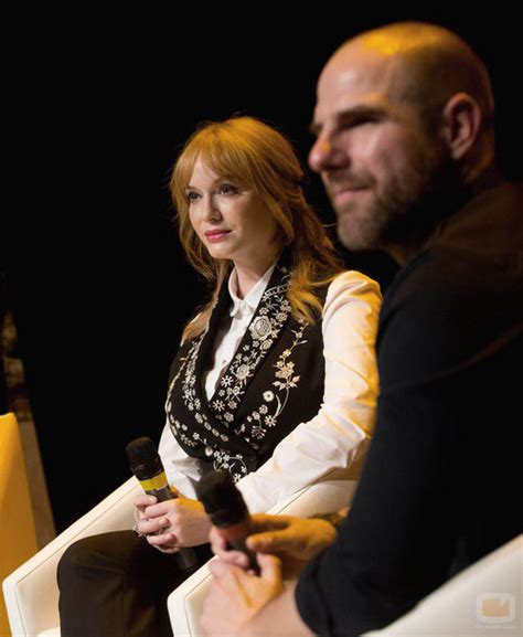 She also won a syfy genre award. La actriz Christina Hendricks durante el preestreno de ...