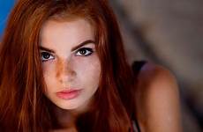wallpaper redhead girl face preview click women