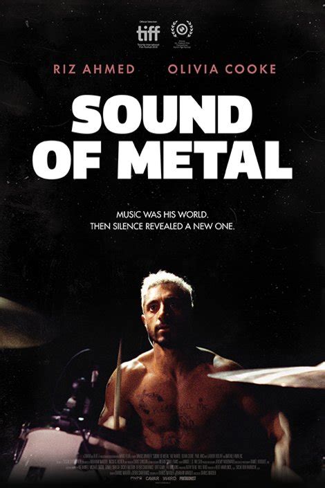 High resolution official theatrical movie poster (#2 of 2) for sound of metal (2020). Sound of Metal (2019) by Darius Marder