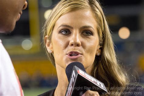 Samantha ponder is sportscaster by profession, find out fun facts, age, height, and more. ESPN sideline reporter Samantha Ponder | Ron Pradetto ...