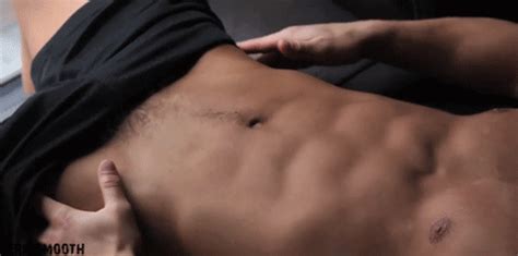 Straight lean youngster stroking his swollen dick. Pin en gif