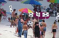 pensacola topless beach go beaches demonstration sunday