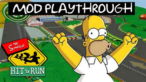 A connected map mod has been one of the most requested mods for nearly a decade, so the fact that i'm releasing this today is. The Simpsons Hit and Run - Luigi Circuit Map Mod - YouTube